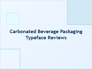 Sparkling Fonts: Fizzing Typeface Reviews